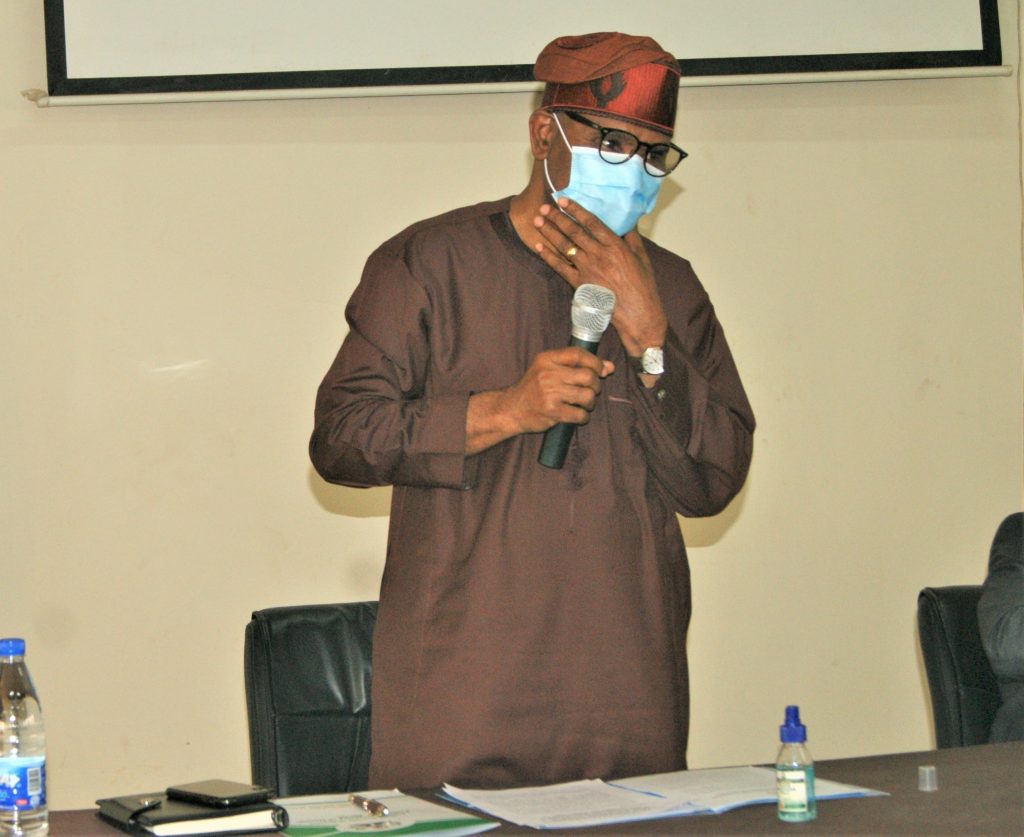 Hon. MInister of State for Health delivery his speech