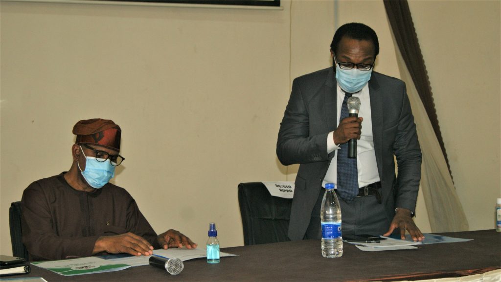 Hon. Minister of State for Health with DG NIPRD
